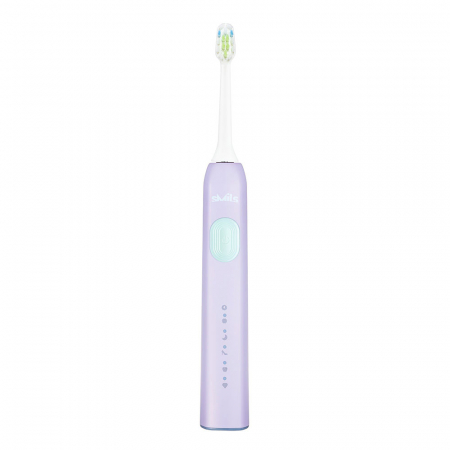 Periuta de dinti electrica Vitammy Smils Jelly, 82.000 de miscari/min, 5 programe de periaj, baza incarcare USB, 2 capete periuta, Violet [1]