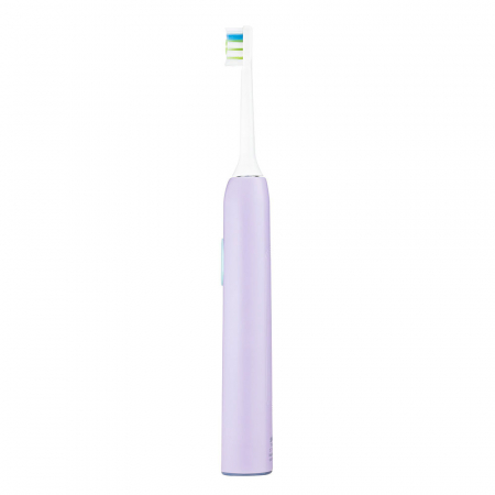 Periuta de dinti electrica Vitammy Smils Jelly, 82.000 de miscari/min, 5 programe de periaj, baza incarcare USB, 2 capete periuta, Violet [2]