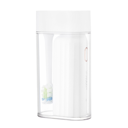 Periuta de dinti electrica VITAMMY Vivo, model premium, 72000 vibratii/min, 3 moduri de periaj, rezistenta la apa, Alb [6]