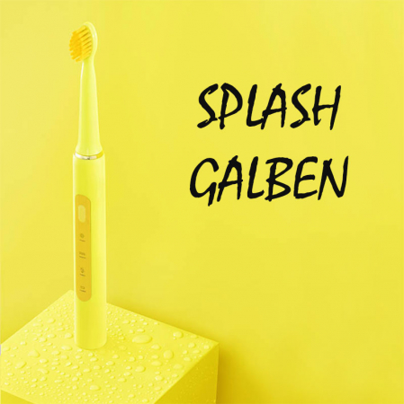 Periuta de dinti electrica VITAMMY Splash Yello, 60000 vibratii/min, 3 moduri de periaj, Galben [5]