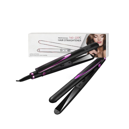 Placi de par - Placa de indreptat parul, reglare temperatura 160-220°C, invelis ceramic, putere 30W, tensiune 220V, dimensiune 2.5 x 10 x 24 cm