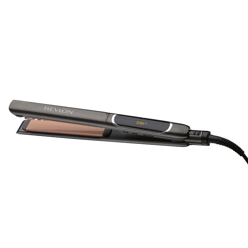 Placa de indreptat parul REVLON Salon Straight Copper Smooth Styler RVST2175E2, afisaj LCD, resigilata [1]