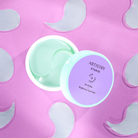 Plasturi anti-cearcan + iluminare Artistry Studio™, 30 de seturi de masti pentru ochi  incluse in recipient, 60 bucati [1]