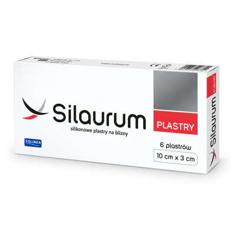 Comprese sterile - Plasturi Solinea Silaurum, dispozitiv medical, din silicon, pentru cicatrici postoperatorii, postacneice, posttraumatice si dupa arsuri