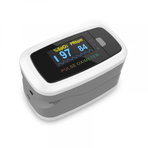 Pulsoximetru Contec CMS50D1, indica nivelul de saturatie a oxigenului din sange, masoara rata pulsului [0]