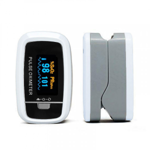 Pulsoximetru Contec CMS50D1, indica nivelul de saturatie a oxigenului din sange, masoara rata pulsului [1]