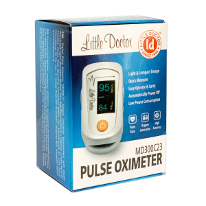 Pulsoximetru Little Doctor MD300C23, indica nivelul de saturatie a oxigenului din sange, masoara rata pulsului [4]