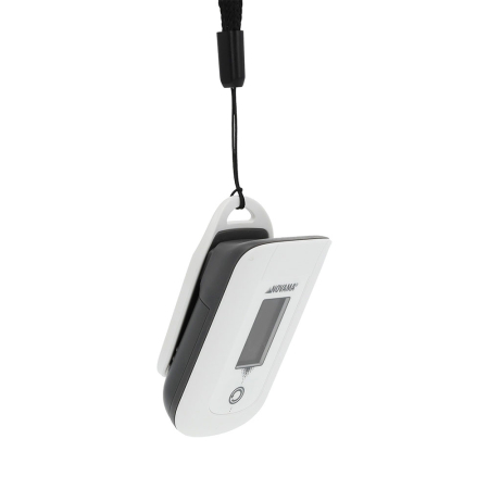 Pulsoximetru Novama Sanso, masoara saturatia de oxigen din sange si pulsul, algoritm de toleranta la miscare, ecran OLED bicolor, functie de schimbare a orientarii ecranului, Alb [3]