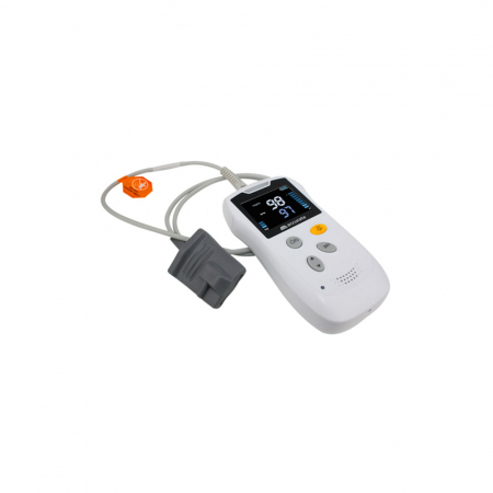 Pulsoximetru portabil Accurate HS10A, senzor neonatal, senzor pediatric, senzor adulti, display LCD, functie de alarma, baterii incluse [5]