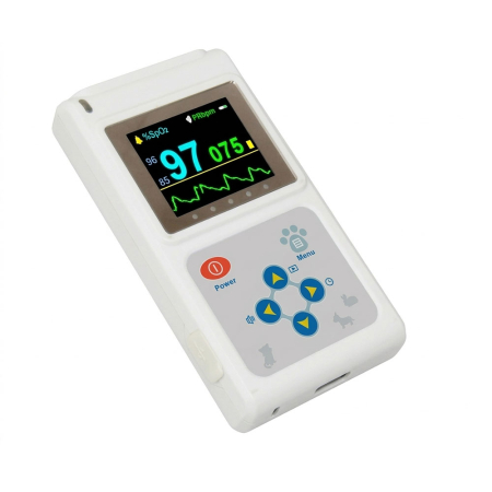 Pulsoximetru veterinar pentru animale Contec CMS60D-VET, pentru masurarea saturatiei de oxigen din sange si a pulsului la animale [2]