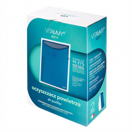 Purificator de aer cu ionizare Vitammy Air PA500, filtru HEPAPurificator de aer cu generator de plasma Vitammy Air + PA600, filtru HEPA 1, 2 viteze, fabricat in Italia [7]
