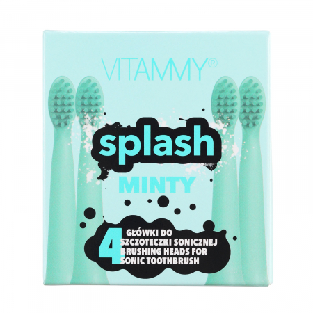 Set 4 rezerve periuta de dinti VITAMMY Splash Minty, Menta [1]