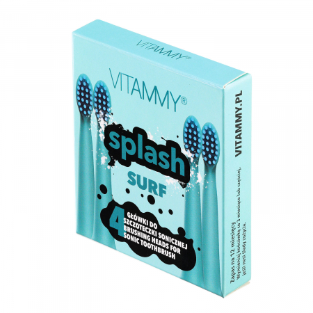 Set 4 rezerve periuta de dinti VITAMMY Splash Surf, Albastru [3]