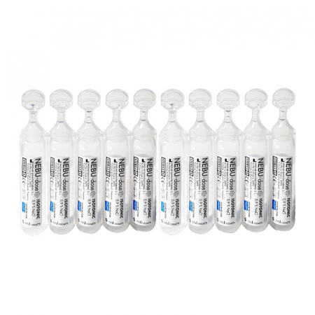 Ser fiziologic izotonic Solinea NEBU-dose concentratie 0.9%, 40 monodoze x 5 ml [1]