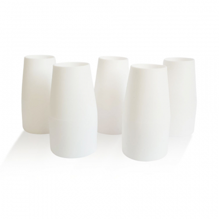 Set 100 piese bucale - mustiuc pediatric Philips Respironics HS715-100, pentru sprirometru Personal Best, Alb [5]