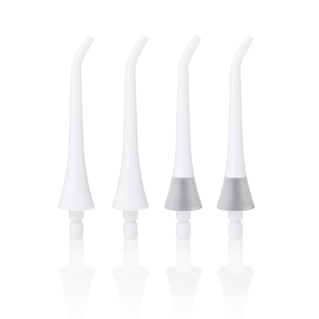 Set 4 rezerve duze standard Vitammy Hydra, pentru irigatorul bucal Vitammy Hydra, Alb [1]
