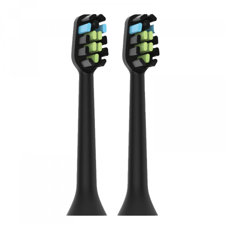 Set 4 rezerve periuta de dinti VITAMMY Symphony, Negru, TH1911-4 Black [3]