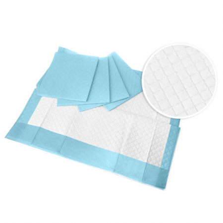 Set aleze, covorase absorbante de unica folosinta MEDLINE, protectii pentru pat, 40x60 cm, 100 buc, MSC281230C [1]