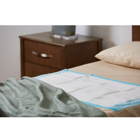 Set aleze, covorase absorbante de unica folosinta MEDLINE, protectii pentru pat, 60x60 cm, 100 buc, MSC281241C [5]