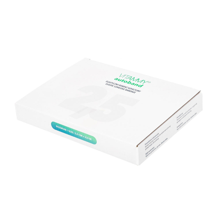 Set bandaje elastice autoadezive Vitammy Autoband, tehnologie cu microfibre, fara lipici, rezistent la apa, 2.5 x 450 cm, 12 bucati multicolore [2]