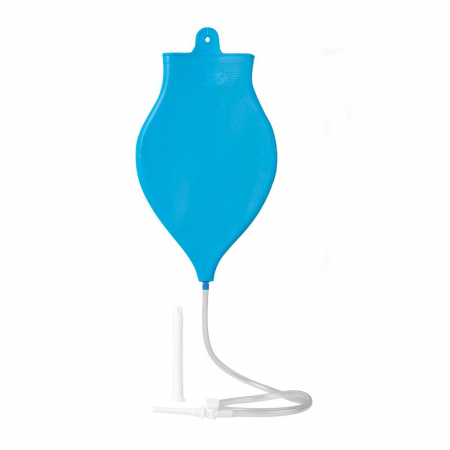 Set enteroclisma Sanity Hydroterapia Standard pentru irigare vaginala si intestinala, capacitate 2 l, Bleu [1]