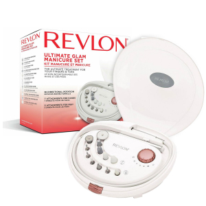 Set manichiura-pedichiura freza electrica REVLON Ultimate Glam RVSP3526E, Alb [1]
