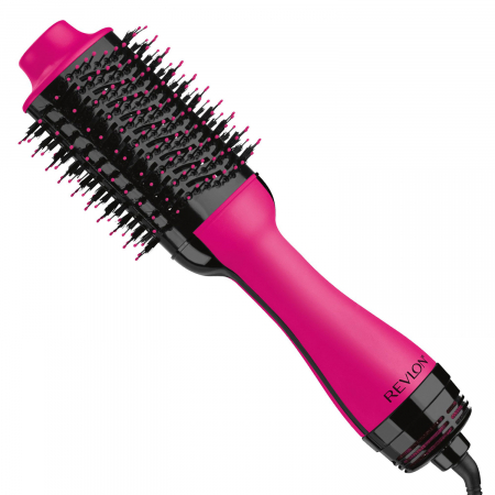 Set perie electrica fixa REVLON One-Step Hair Dryer & Volumizer RVDR5222PE roz si geanta transport RedLine Case One [2]