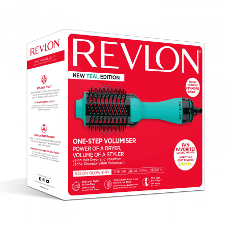 Set perie electrica fixa REVLON One-Step Hair Dryer & Volumizer RVDR5222TE teal si geanta transport RedLine Case One - Copie [6]