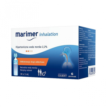Solutie salina hipertonica Marimer 2.2%, 5 ml x 30 monodoze [2]