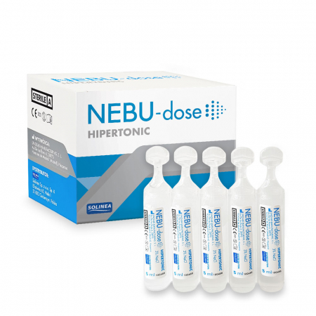 Solutie salina hipertonica Solinea NEBU-dose concentratie 3%, 30 monodoze x 5 ml [3]