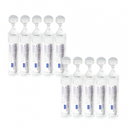 Solutie salina Solinea NEBU-dose Baby 1.5 %, 10 monodoze x 5 ml, pentru bebelusi si copii [2]
