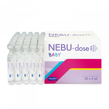 Solutie salina Solinea NEBU-dose Baby concentratie 1.5 %, 30 monodoze x 5 ml [2]