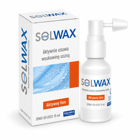 Spray auricular Solinea Solwax Active, pentru indepartarea cerumenului si igiena urechii, 15 ml [0]