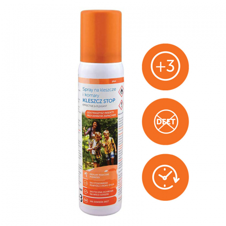 Spray impotriva tantarilor si capuselor Sanity Stop, pentru copii de la 3 ani, 100 ml [4]