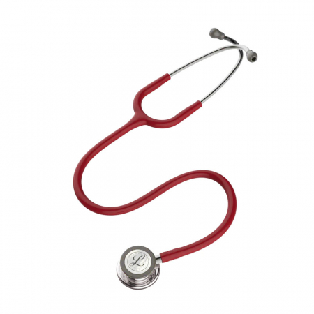 Stetoscop 3M Littmann Classic III 5627, utilizare adulti si copii, Rosu Burgundia [1]