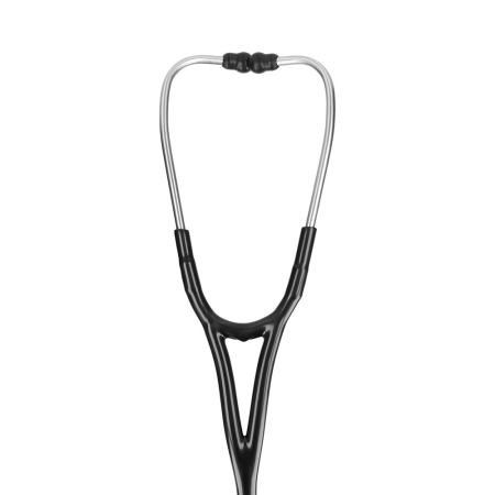 Stetoscop cardiologic Novama Expert, cap dublu din otel inoxidabil, 2 seturi de olive auriculare din silicon, o diafragma de schimb, Negru [3]