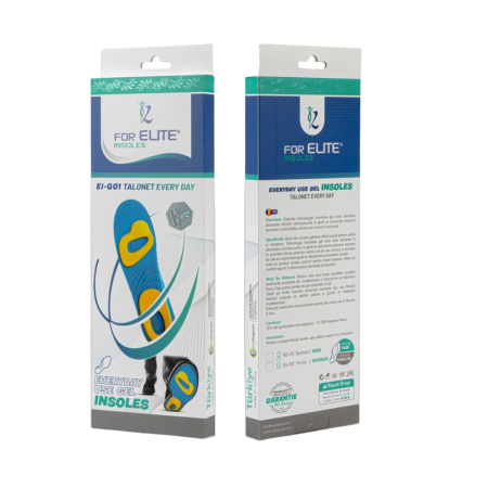 Talonete For Elite Every Day Use Gel, pentru barbati, tehnologie cu gel activ, usor de decupat, marimea 40 - 45 [2]