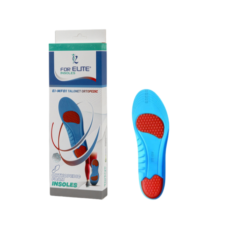 Ingrijire personala & cosmetice - Talonete For Elite Ortopedic, pentru barbati, din spuma ortopedica si gel Smartflex, design 3D, usor de decupat, marimea 40 - 45