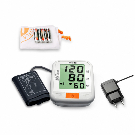 Tensiometru de brat Little Doctor LD 51S, anuntare vocala limba romana, adaptor inclus, validat clinic, potrivit pentru nevazatori [3]