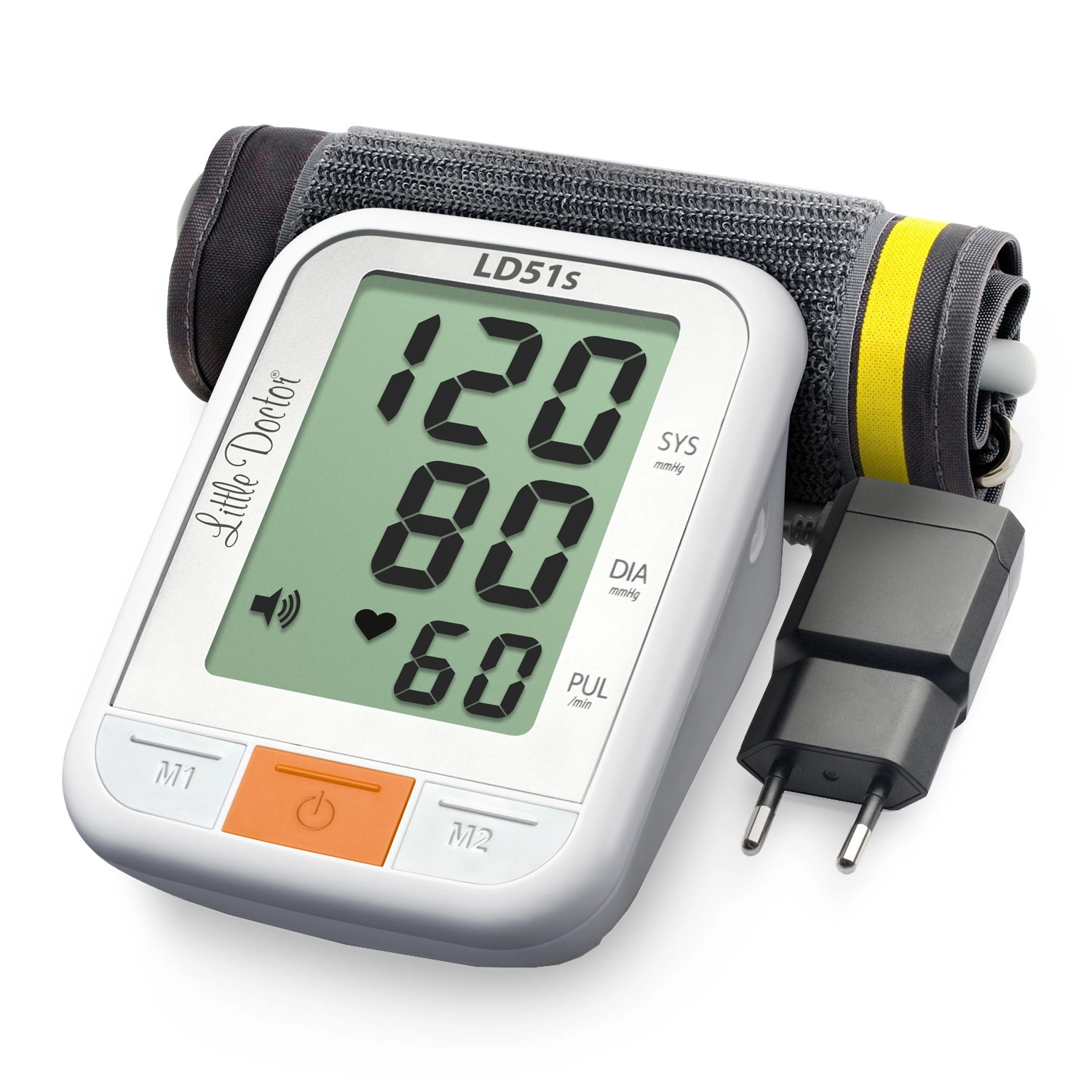 Tensiometru de brat Little Doctor LD 51S, anuntare vocala limba romana, adaptor inclus, validat clinic, resigilat [2]