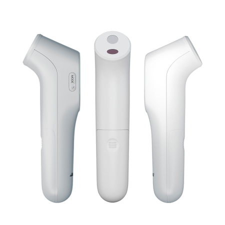 Termometru non-contact Novama NC Pro, pentru masurarea temperaturii corpului si a suprafetelor, memorie pentru 12 masuratori, 2 senzori separati, alarma febra, ecran iluminat, mod silentios, etui [3]