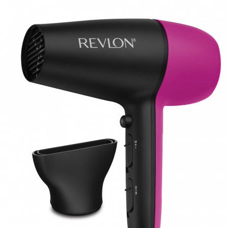 Uscator de par Revlon Easy Heat RVDR5347E, tehnologie ionica cu turmalina, 3 trepte de caldura, 2 viteze, concentrator de aer inclus [2]