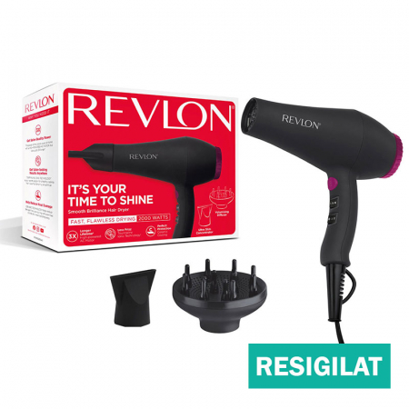 Uscator de par REVLON Smooth Brilliance RVDR5251E1, 2 viteze, 3 trepte de temperatura, resigilat [0]