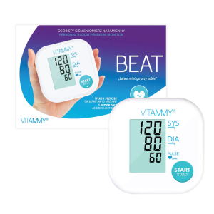 Tensiometru electronic de brat VITAMMY Beat, manseta 22-32 cm, Alb [2]