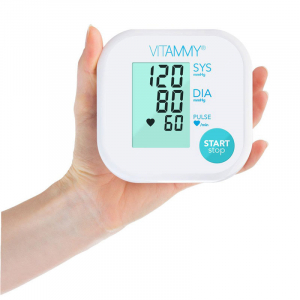 Tensiometru electronic de brat VITAMMY Beat, manseta 22-32 cm, Alb [3]