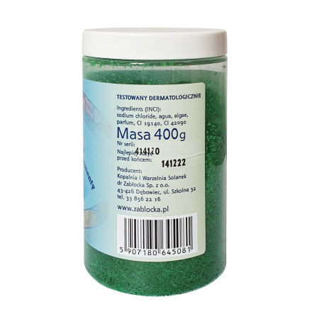 Sare termala cu alge Zablocka pentru baie si peeling, 400 g [6]