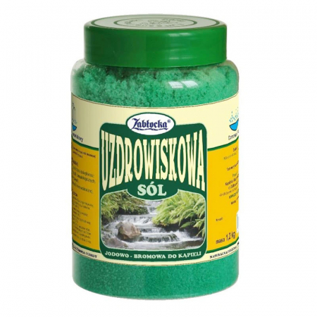 Sare termala SPA iodine-bromine Zablocka pentru baie, 1,2 kg [0]