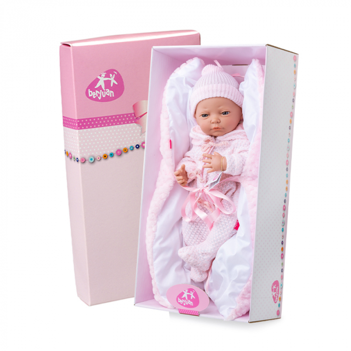 Papusa bebelus fetita, colectia New Born Special, Berjuan handmade luxury dolls [2]