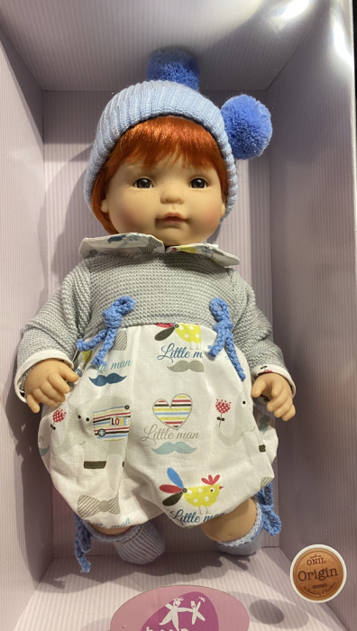 Papusa bebe baietel Mario, colectia Boutique, Berjuan handmade luxury dolls [5]