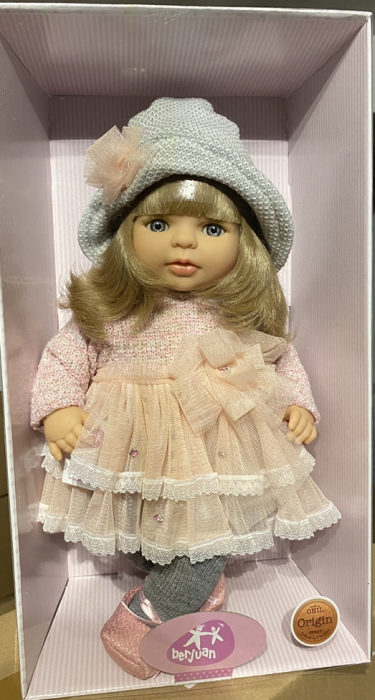 Papusa fetita Laura, colectia Boutique, Berjuan handmade luxury dolls [7]